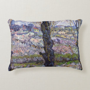 Van Gogh Ansicht von Arles Blühende Obstgärten Dru Dekokissen