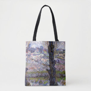 Van Gogh Ansicht von Arles Blühende Obstgärten Dru Tasche
