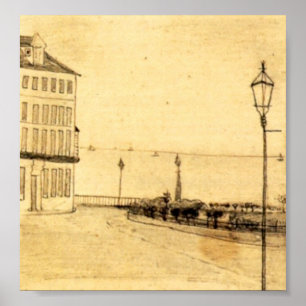 Van Gogh - Aussicht auf die Royal Road, Ramsgate Poster