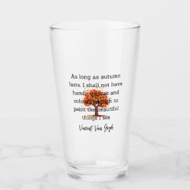 Van Gogh Autumn Quote Decor For Home Glas