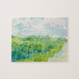 Van Gogh. Auvers für grüne Weizenfelder. Impressio