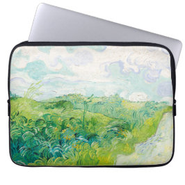 Van Gogh. Auvers für grüne Weizenfelder. Impressio Laptopschutzhülle