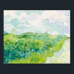 Van Gogh. Auvers für grüne Weizenfelder. Impressio Poster<br><div class="desc">Van Gogh "Green Wheat Fields,  Auvers" Poster.</div>