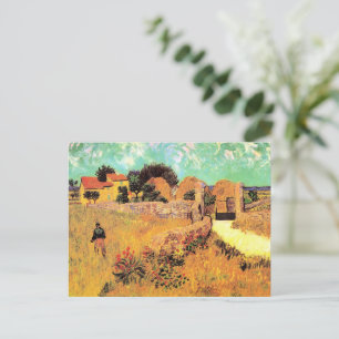 Van Gogh - Bauernhaus in der Provence, Postkarte