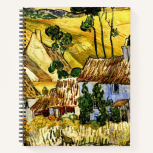 Van Gogh - Bauernhöfe bei Auvers Notizbuch