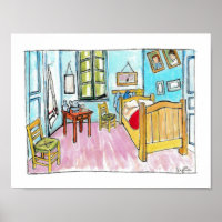 Van Gogh Bedroom Tribut Gemälde von mir.