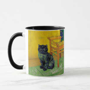Van Gogh Black Cat Tasse