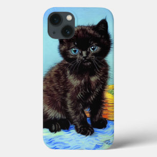 Van Gogh Black Kitten mit Yarn Case-Mate iPhone Hülle