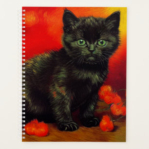 Van Gogh Black Kitten Planer