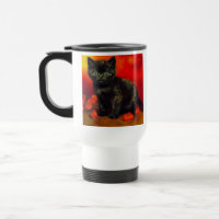 Van Gogh Black Kitten