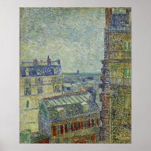 Van Gogh - Blick aus Theos Wohnung Poster