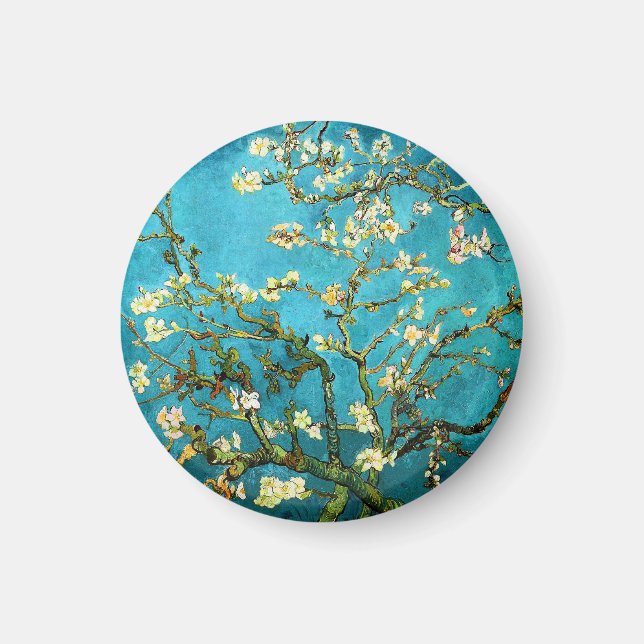 Van Gogh Blossomation Almond Tree Kunstvoll wander Magnet (Vorne)