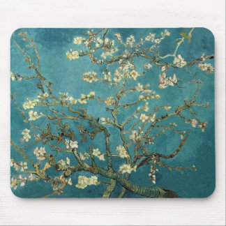 Van Gogh Blossoming Almond Tree Mousepad