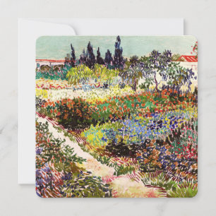 Van Gogh blühender Garten in Arles Florale Kunst