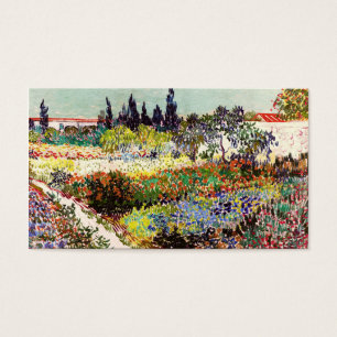 Van Gogh Blühender Garten in Arles Florale Kunst