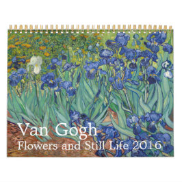 Van Gogh Blume & Stillleben Kalender