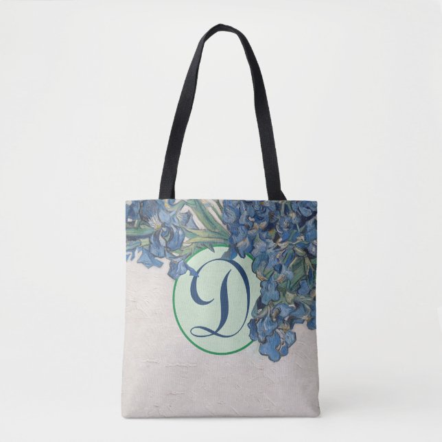 Van Gogh Blume Tote Bag Tasche (Vorderseite)