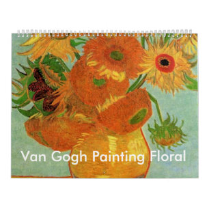 Van Gogh Blumen-Fine-Art Kalender