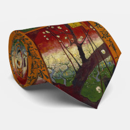 Van Gogh Blütenpflanze Tree Krawatte