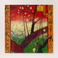 Van Gogh Blütenpflanze Tree nach Hiroshige