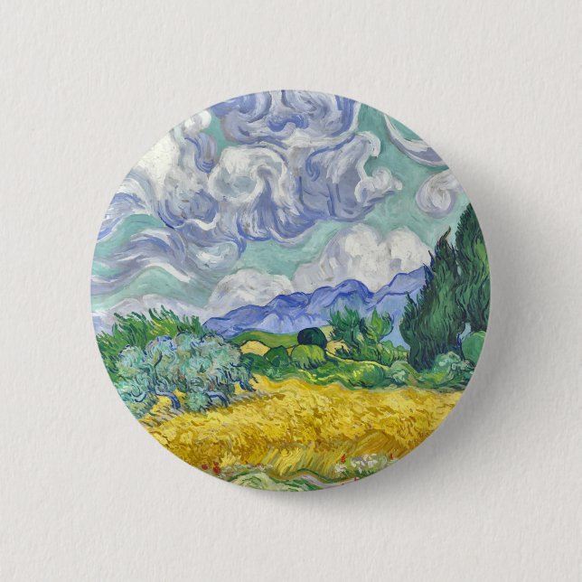 Van Gogh Button (Vorderseite)