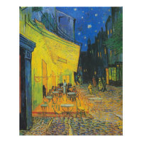 Van Gogh Cafe Terrace French Street Scene