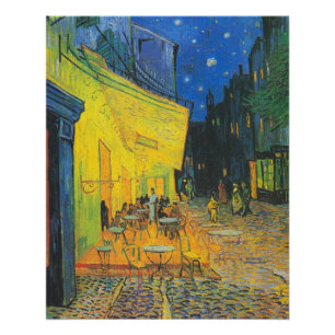Van Gogh Cafe Terrace French Street Scene Poster