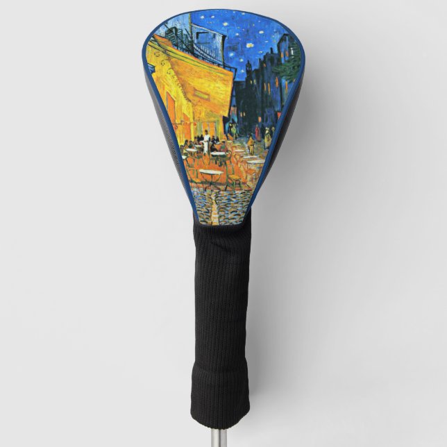 Van Gogh - Cafe Terrace, Golf Headcover (Vorderseite)