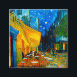 Van Gogh Café Terrasse am Abend Begleitkarte<br><div class="desc">Karten mit der Ölmalerei Café Terrace von Vincent van Gogh bei Nacht (1888). Gelbe Sterne malen den blauen Nachthimmel über einem Café im Freien in Frankreich. Ein wunderbares Geschenk für die Fans von Post-Impressionismus und niederländischer Kunst.</div>
