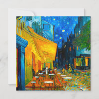 Van Gogh Café Terrasse am Abend