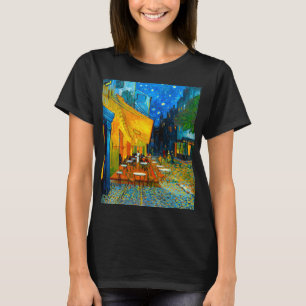 Van Gogh Café Terrasse am Abend T-Shirt