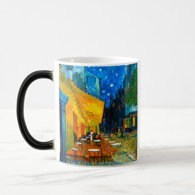 Van Gogh Café Terrasse am Abend Verwandlungstasse (Links)
