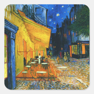 Van Gogh Café Terrasse Aufkleber