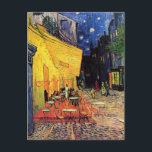 Van Gogh Cafe Terrasse bei Nacht Postkarte<br><div class="desc">Van Gogh Cafe Terrasse bei Nacht</div>