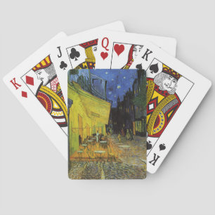 Van Gogh; Cafe Terrasse bei Nacht Spielkarten