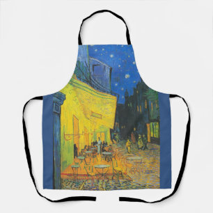 Van Gogh Cafe-Terrasse Französische Straßenszene Schürze
