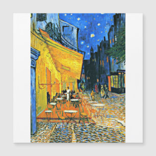 Van Gogh - Cafe Terrasse Magnetkarte