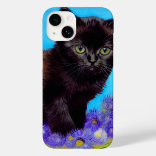 Van Gogh Cat und Blume Case-Mate iPhone 14 Hülle