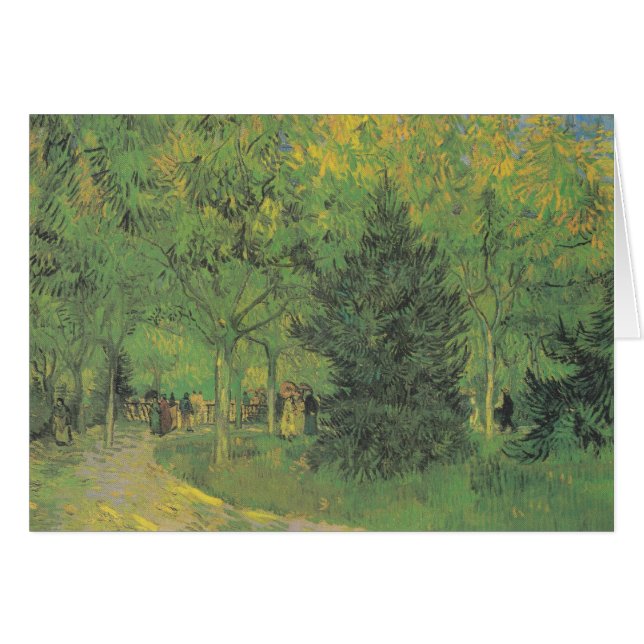 Van Gogh : Chemin dans le Parc des Arles (Devant horizontal)