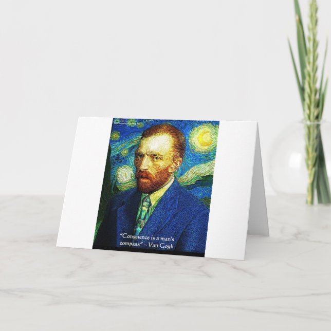 Van Gogh "Conscience Compass" Kostenvoranschlag Ge Karte (Vorderseite)