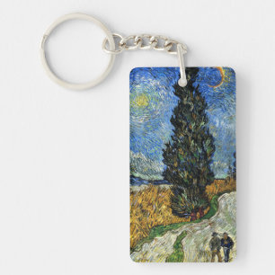 Van Gogh - Cypress contre un ciel étoilé