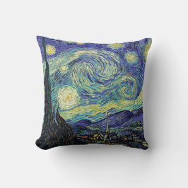 Van Gogh, das sternige Nachtkissen Kissen