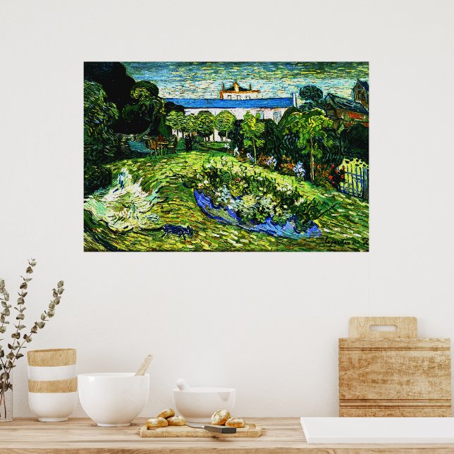 Van Gogh - Daubignys Garten Poster (Küche)