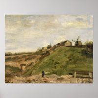 Van Gogh - Der Montmartre-Hügel mit Steinbruch