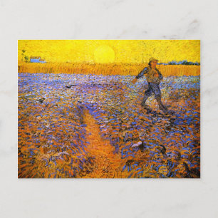Van Gogh: Der Sämann Postkarte