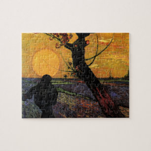 Van Gogh; Der Sämann, Vintage-Bauernhofbauer
