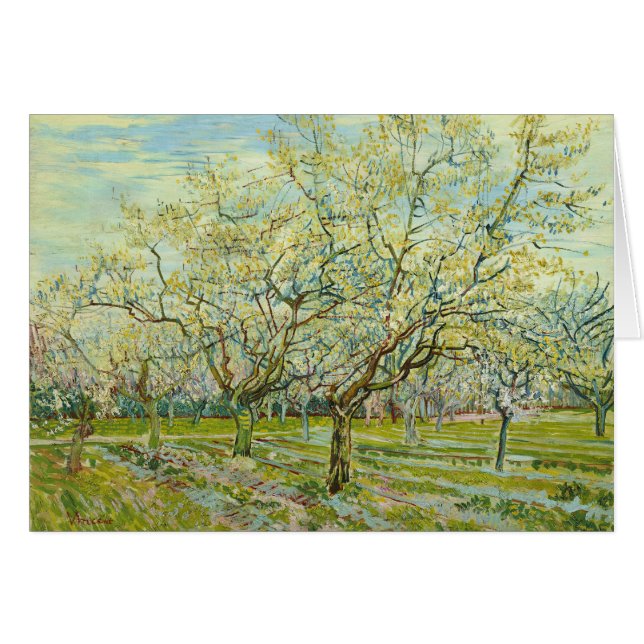 Van Gogh der weiße Obstgarten (Vorderseite (Horizontal))