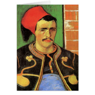 Van Gogh, Der Zuave, Vintage Impressionismus Kunst