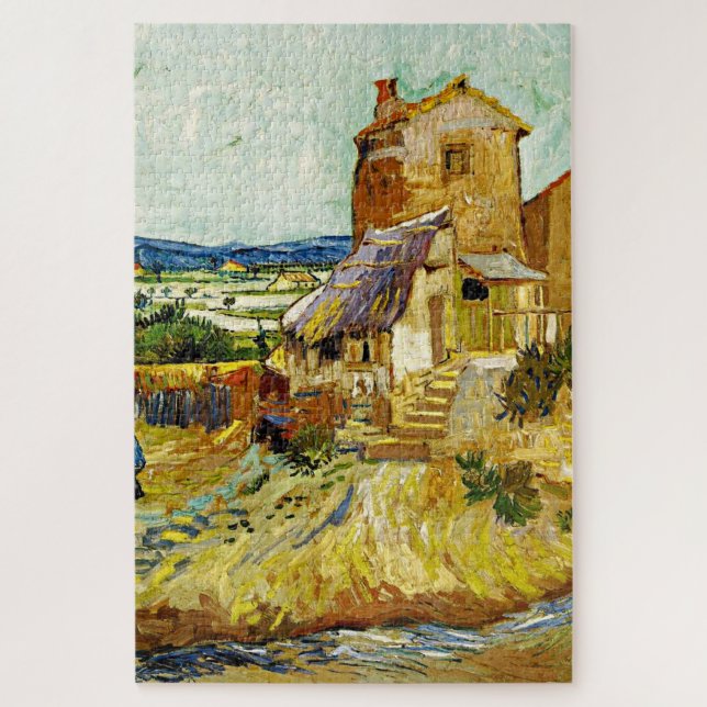 Van Gogh - Die alte Mühle (Vertikal)