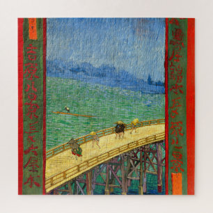 Van Gogh Die Brücke im Regen nach Hiroshige